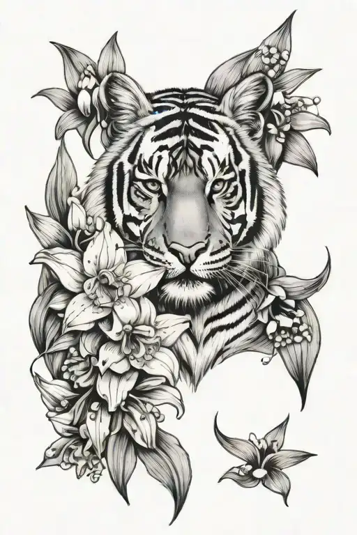 Daffodils Lily Of The Valley Tiger