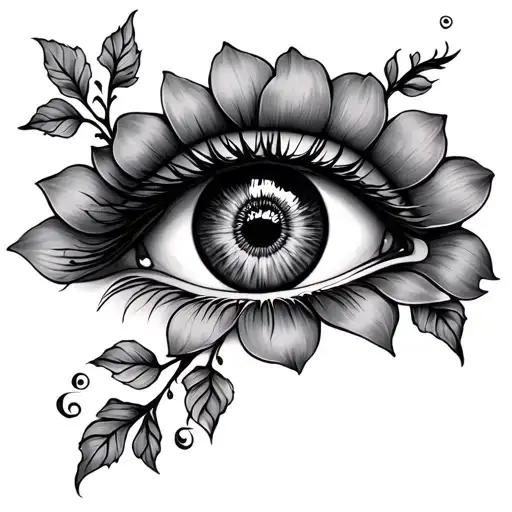 Flower Eye And Vine Wrapping