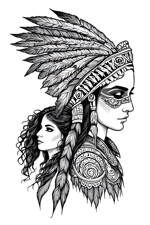 Irish And Native American Couples