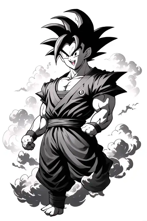 Dragon Ball From Clouds