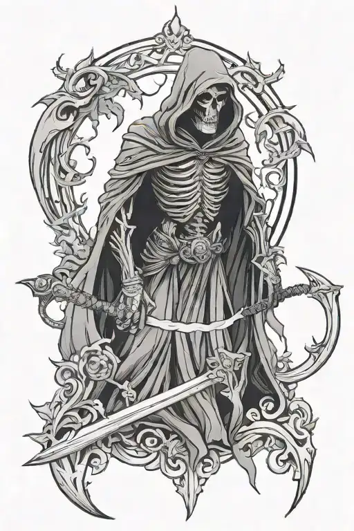 Grim Reaper With A Draco