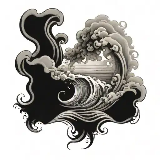 Miami California Waves Smoke