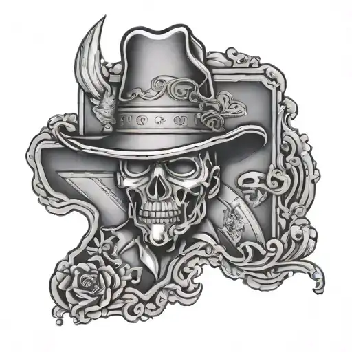 Gangster Texas State Outline