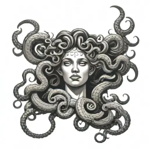 Medusa Style Portrait