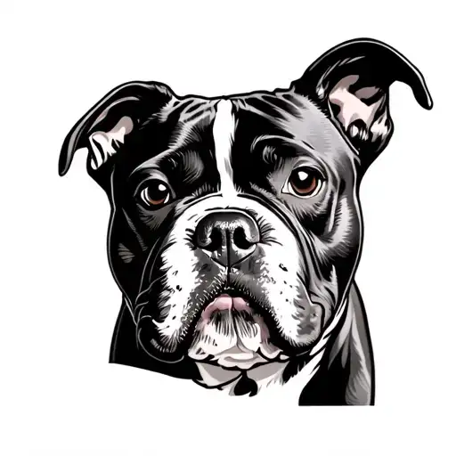 Fine Line American Bully Dog