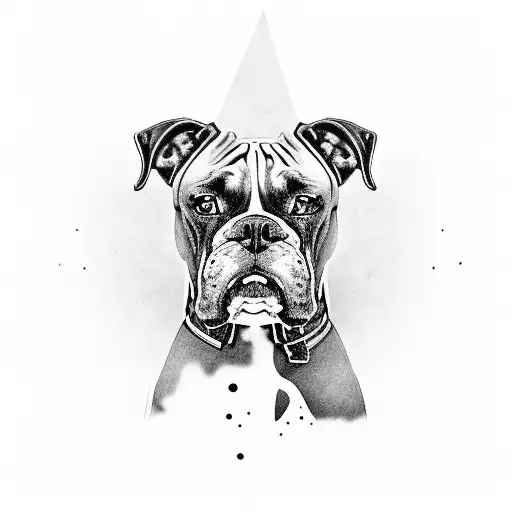 Boy Boxer Looking Up To Boxer Angle Rainbow Bridge Silhouette