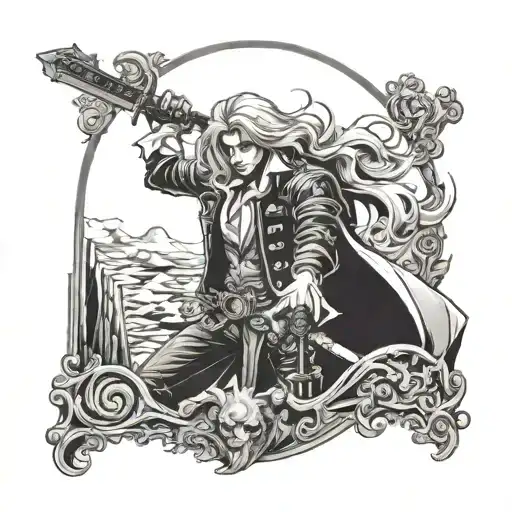 Alucard Castlevania Moon Rising