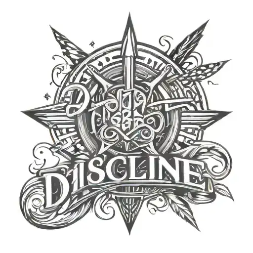 Text Saying Discipline