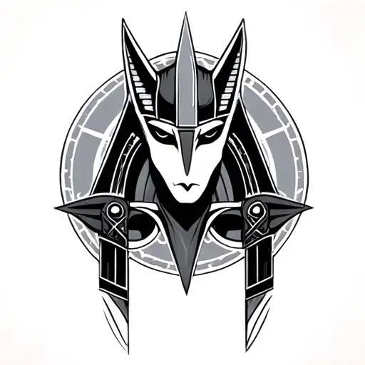 Anubis God Symbol In Alchemy