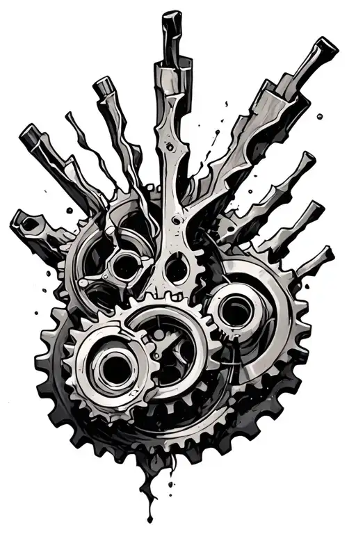 Broken Gears Intertwined