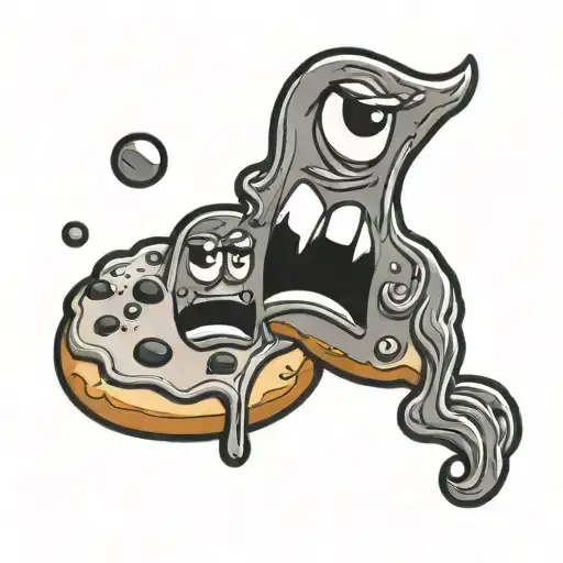 Cartoon Cookie Crying