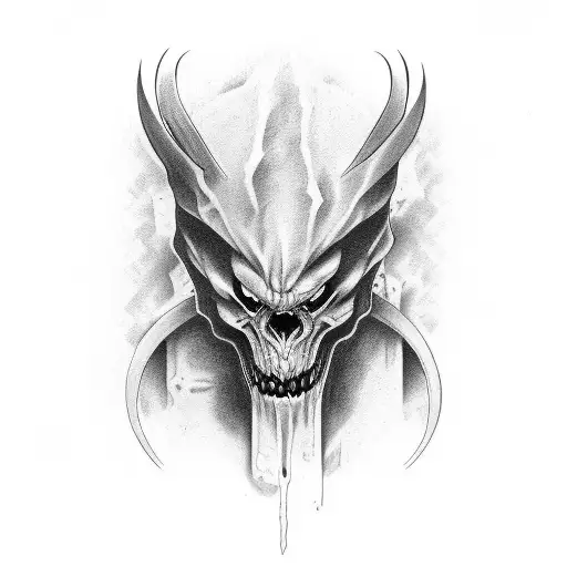 Wailing Demon Half Sleeve