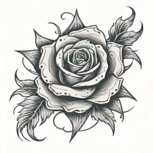 Star Rose Intertwined