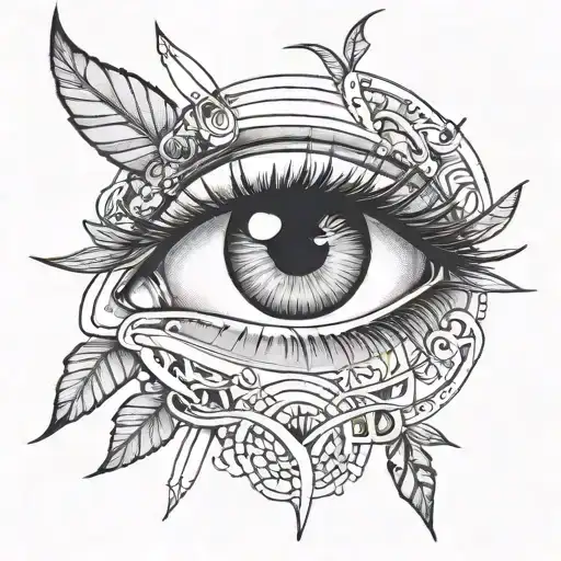 Eyes And Cybersigilism Line Work