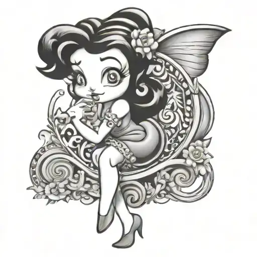 Aquarius Betty Boop
