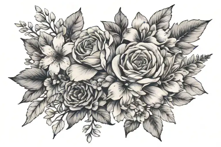 All Birth Flower Bouquet