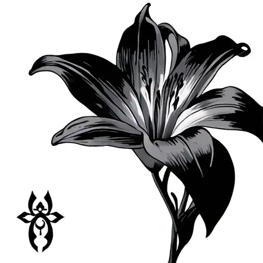 Fleu Of The Incorporated Symbol Lily