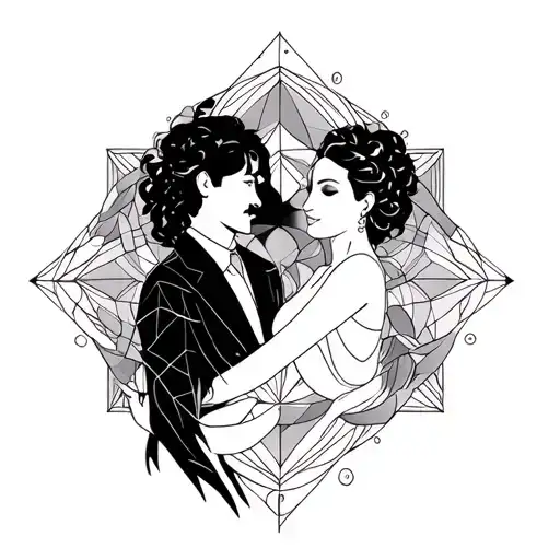 Mom And Dad Sacred Geometry Patterns