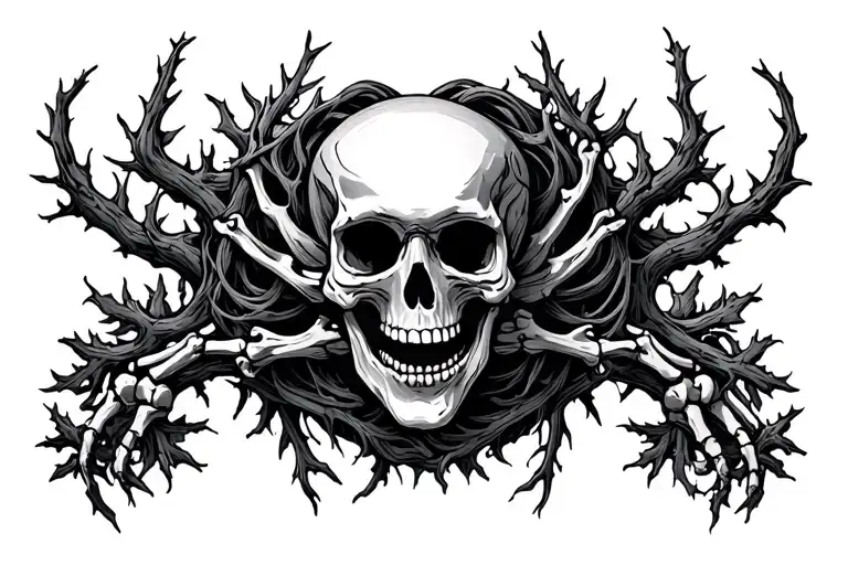 Skeleton Cypress Knobs