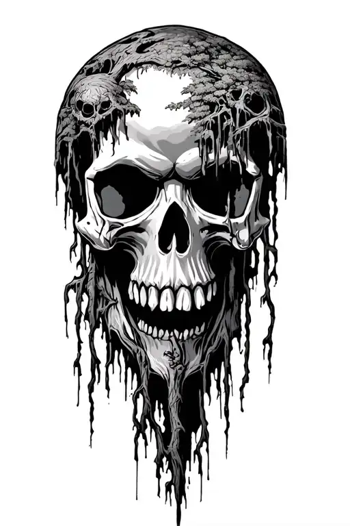 Swamp Trees Small Skulls In Tree