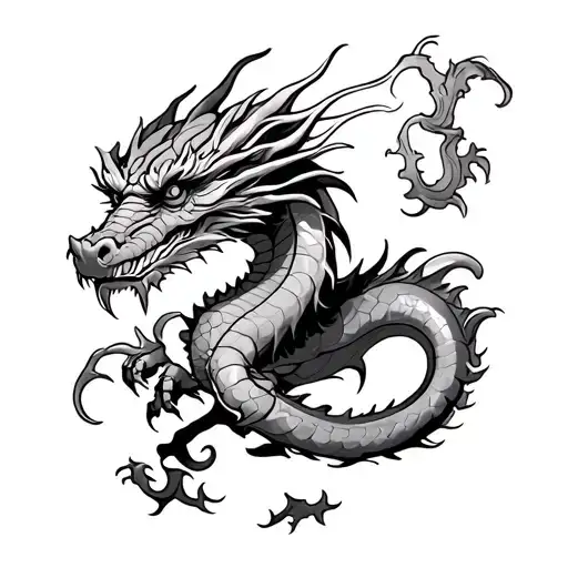 Dragon On Forearm