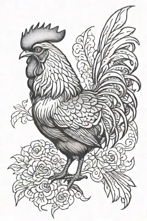Rooster Peck
