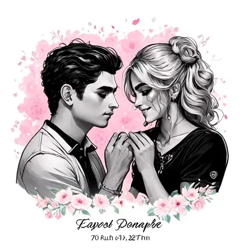 2 People Pinky Promising With A Date At The Bottom