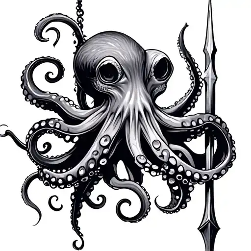 Octopus And Trident