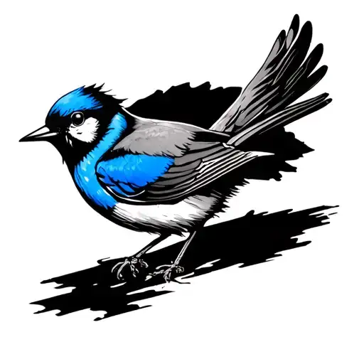 Banksy Blue Bird Girl