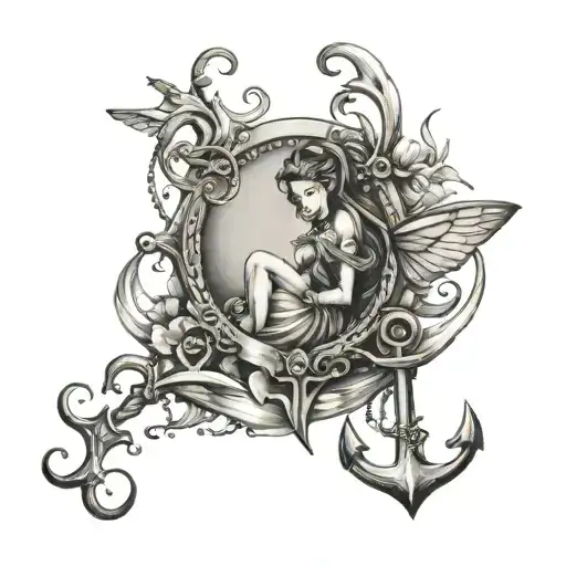 Fairy And Anchor