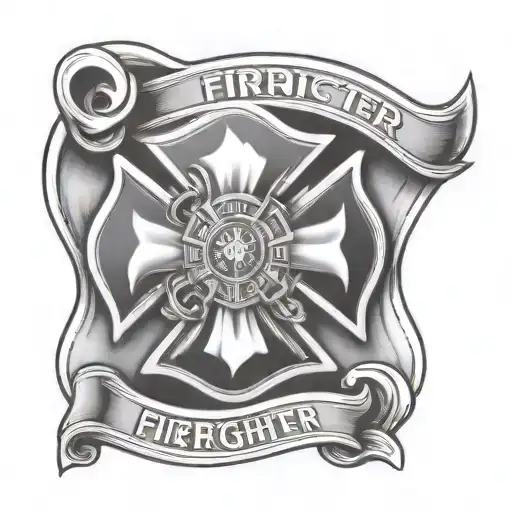 Firefighter Maltese Cross