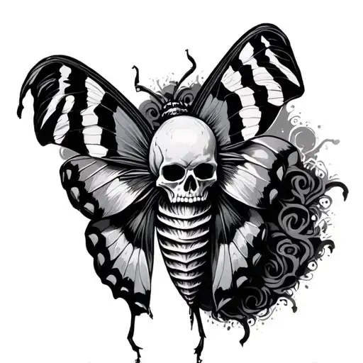 Death Moth Chest Piece