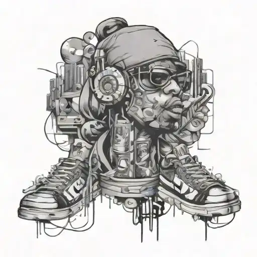 Create A Collage Of Famous Hip Hop Album Covers My Arm