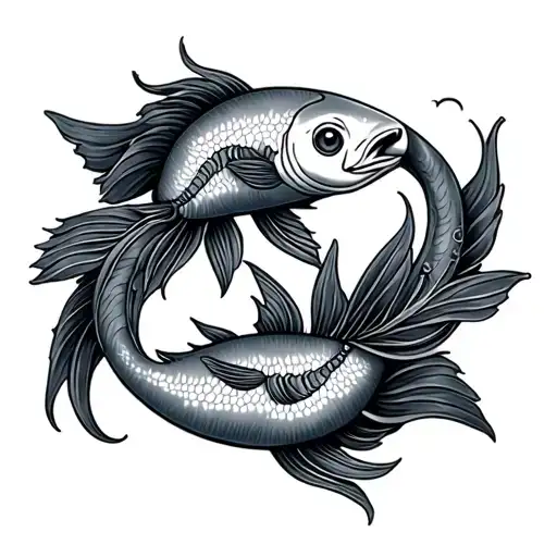 Pisces With The Words Cullen And Brycen