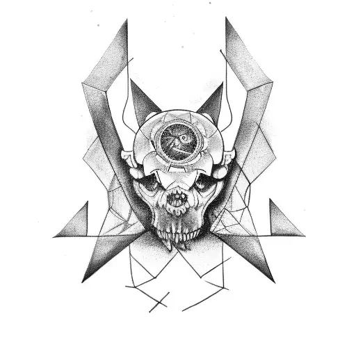 Design A Black-grey Tattoo Featuring A Personalized Symbol Representing Your Occupation