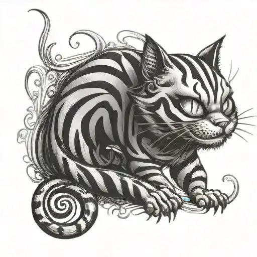 Cheshire Cat Forearm