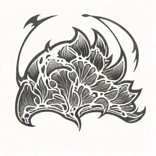 Bear Paw Outline With Name Thomas