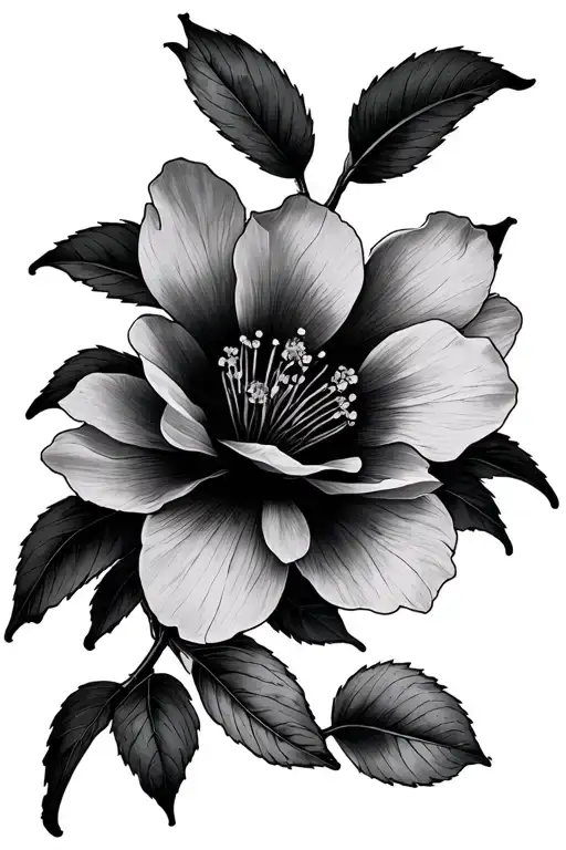 Cherry Blossom Black And White Honda Eg6 Civic