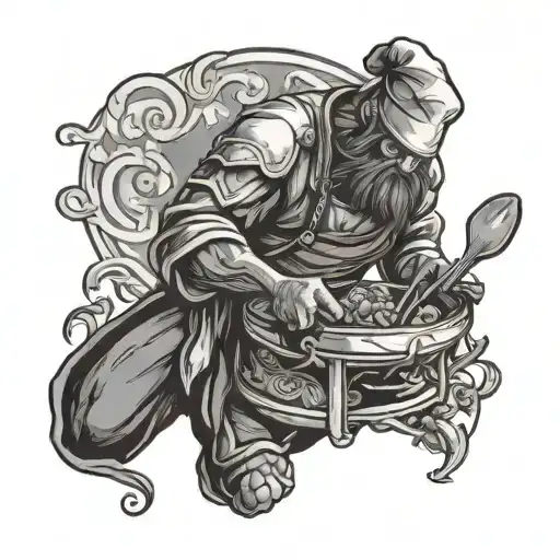 Skyrim Chef Cooking