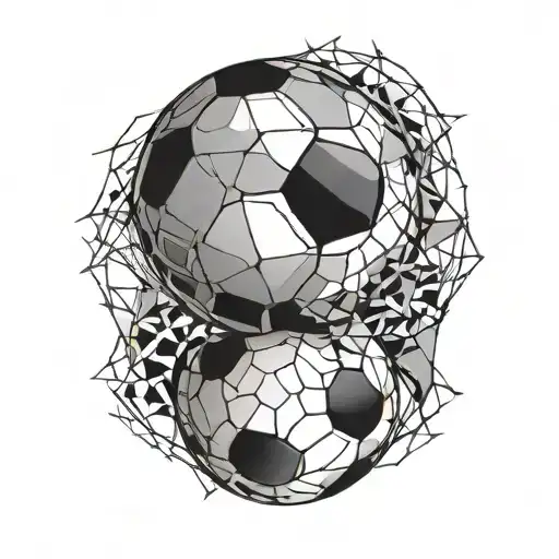 Geometric Soccer Ball Morphing