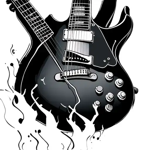 Guitar Music Lighting Heaven