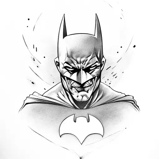 Batman Mixed With Joker