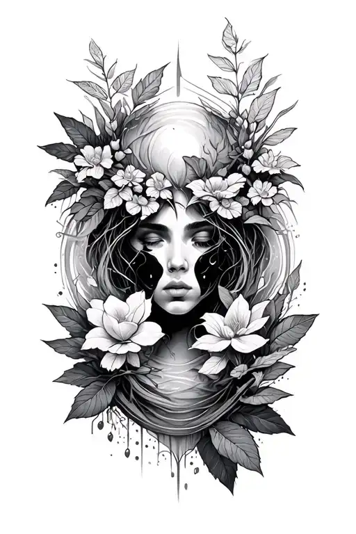 Nature And Cyber Sigilism Style