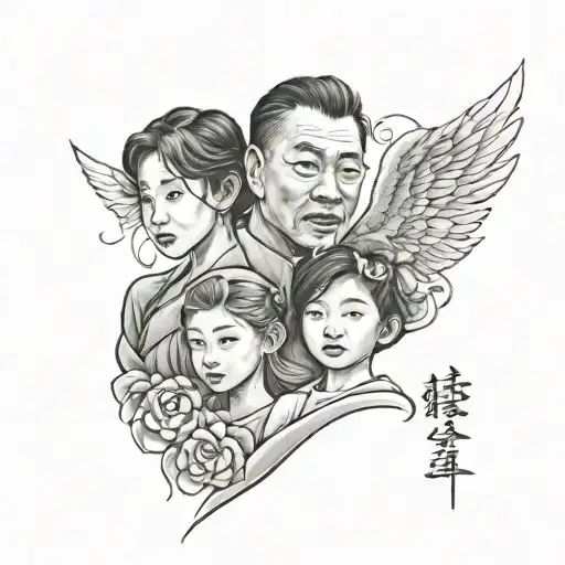 Father Ang Son Daughter