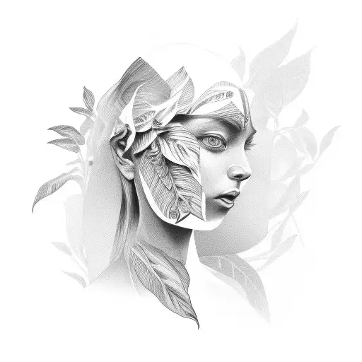 Calathea Plant Woman