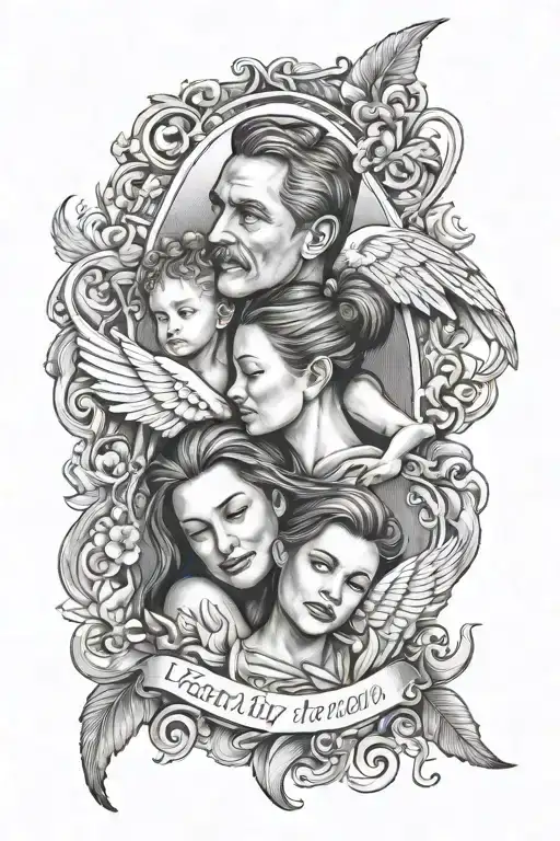 Family In Heaven