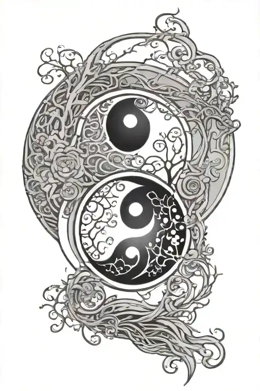 Lotr Inspired Doorway Yingyang Grace Healing