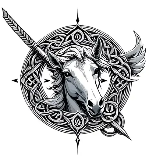 Celtic Sagittarius Zodiac Sign