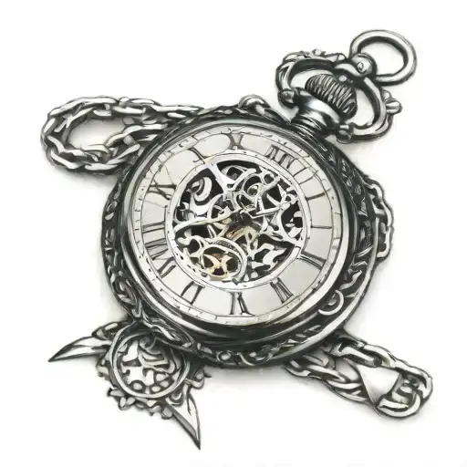 Beautifully Broken Pocket Watch