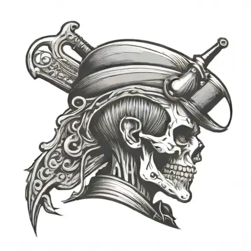 Skeleton Dressed As A Barber